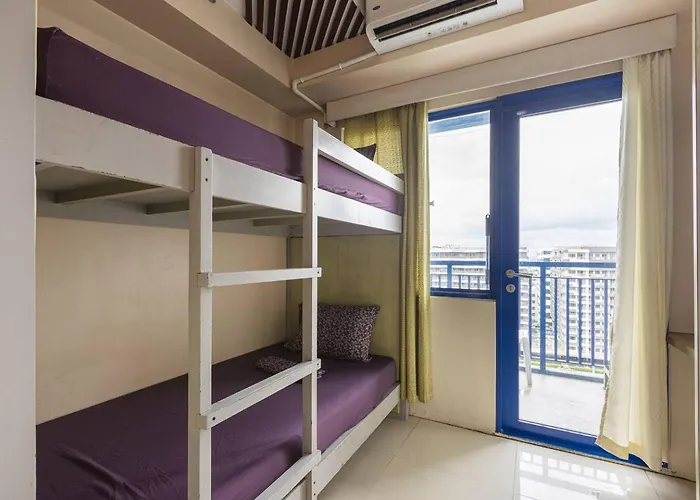 2br At Moa - 14th Floor -sleeps 6 - Sea Residences Manila