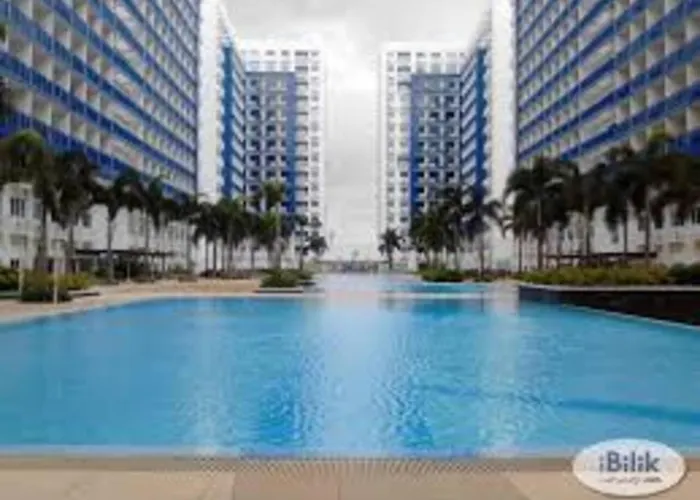 2br At Moa - 14th Floor -sleeps 6 - Sea Residences Manila